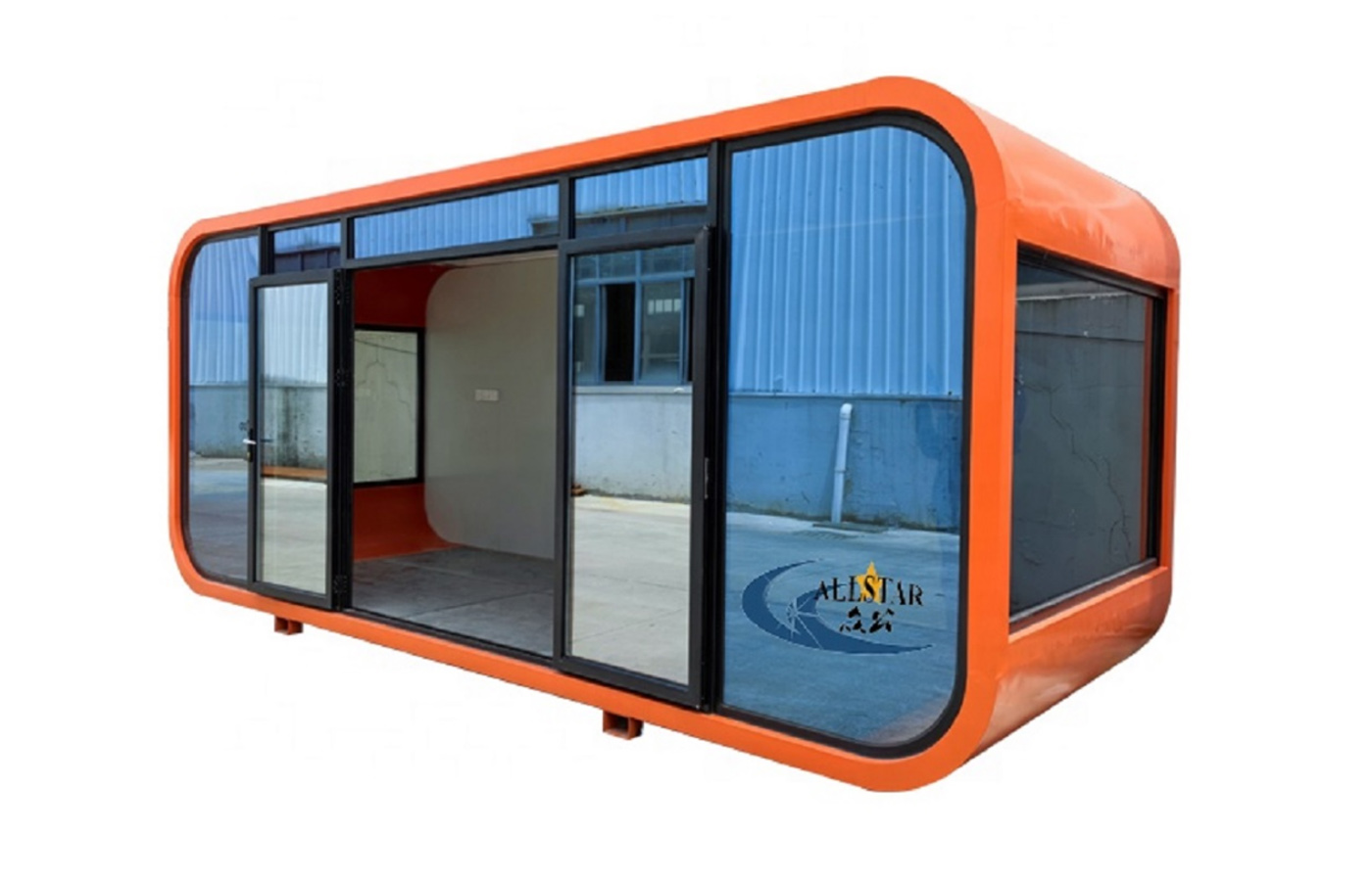 20ft Modern Customized Apple Container House High Luxury House Reside Directly Home